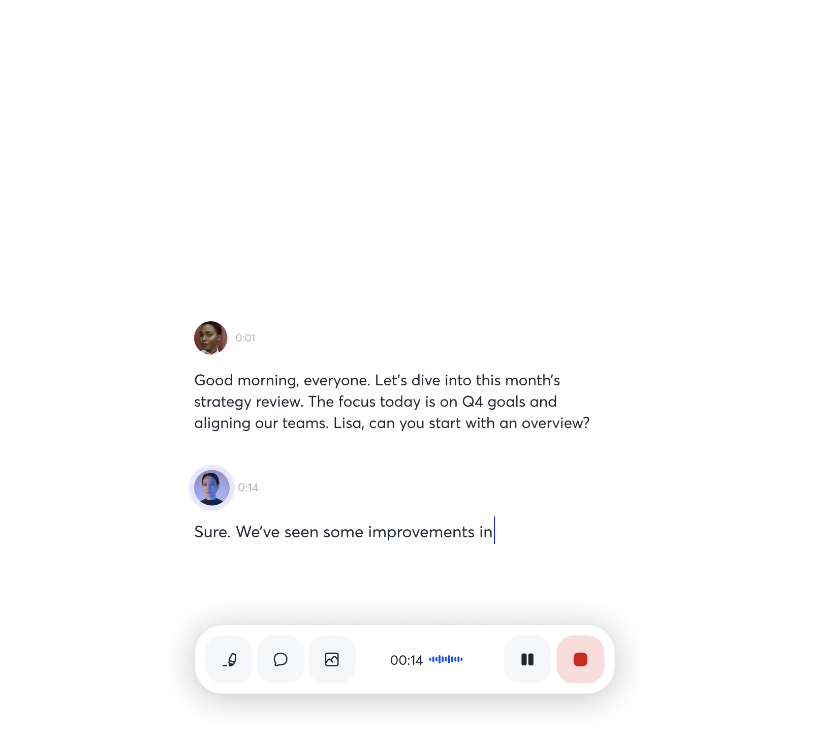 Otter.ai interface