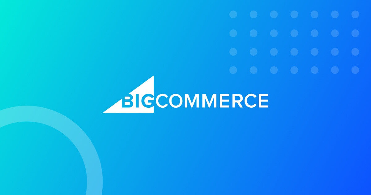 BigCommerce interface
