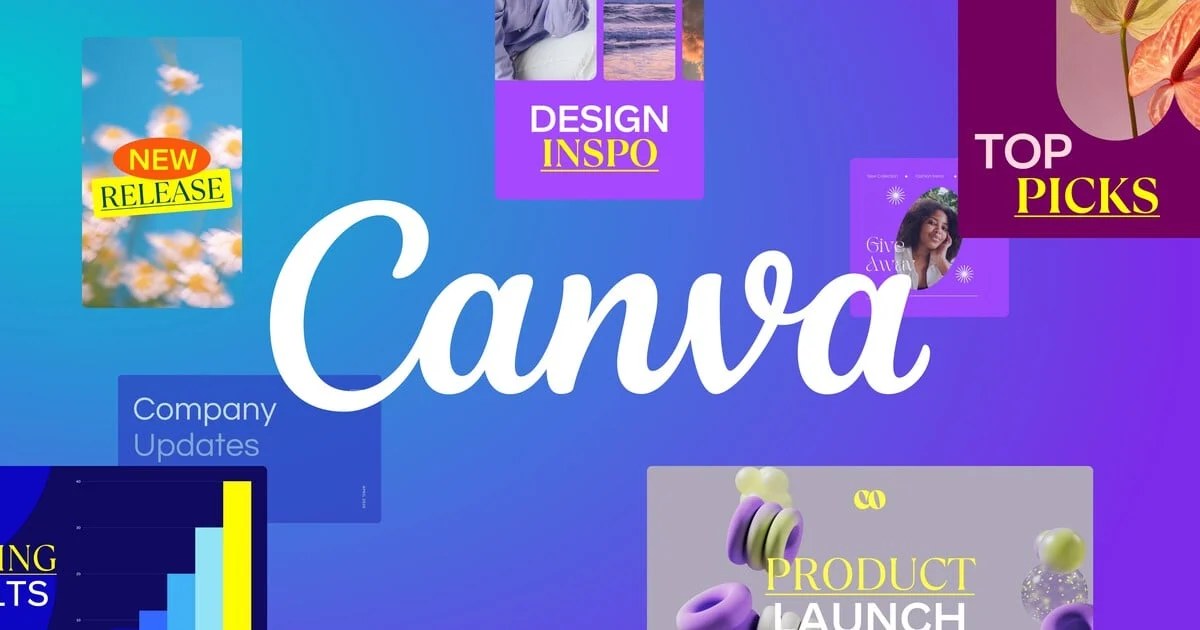 Canva interface