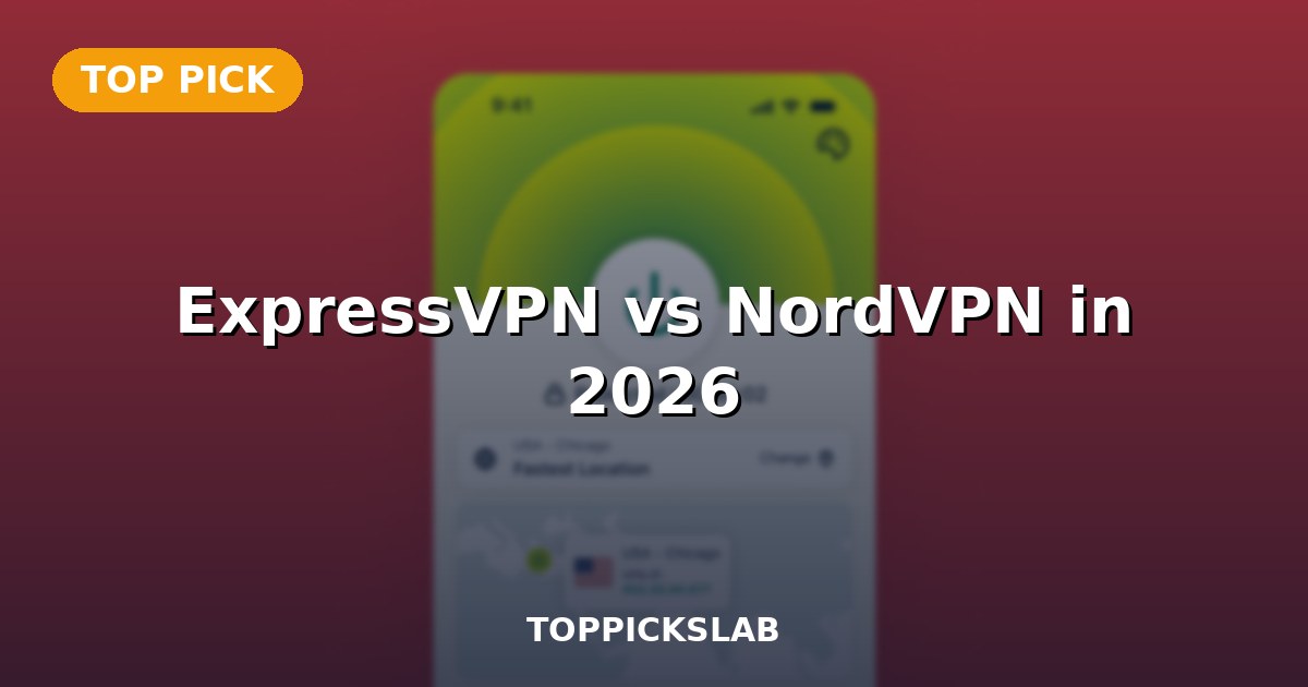 ExpressVPN vs NordVPN in 2026